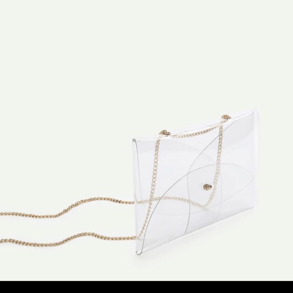 Clear crossbody bag